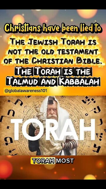 The Jewish Torah is not the old testament of our Christian Bible.