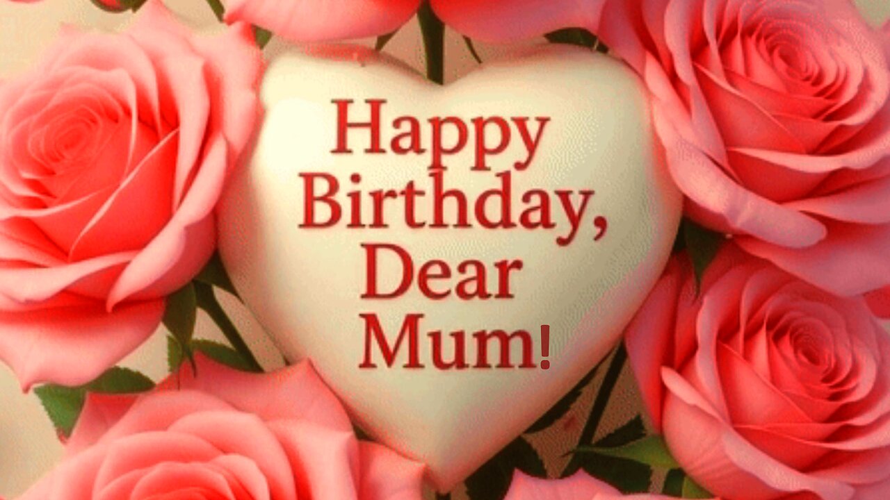 Happy Birthday, Mum!