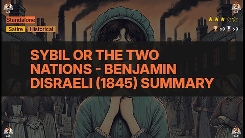 Sybil or The Two Nations - Benjamin Disraeli (1845) Summary