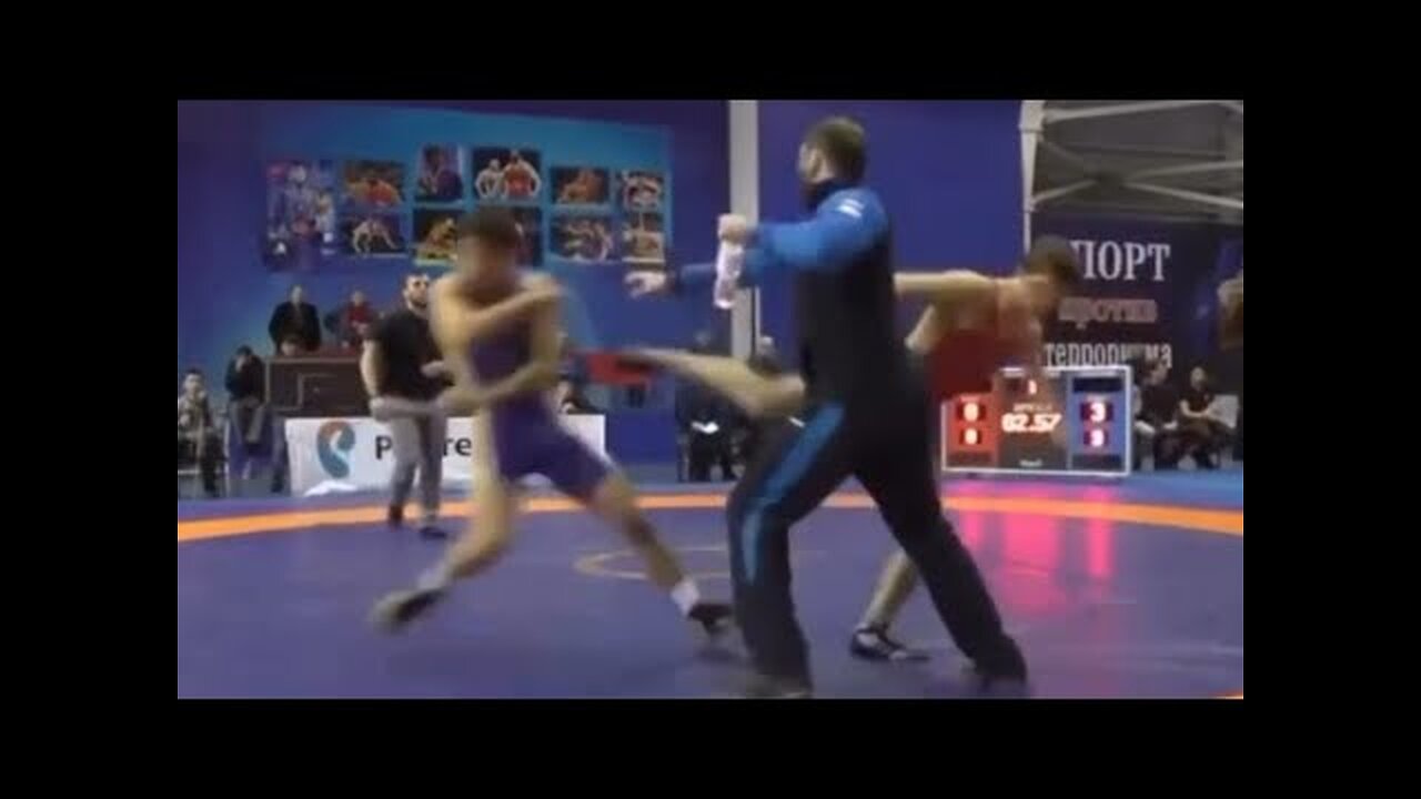 Wrestlers Unleashed: Intense Fist Fights and Raw Emotions During Wrestling Bouts