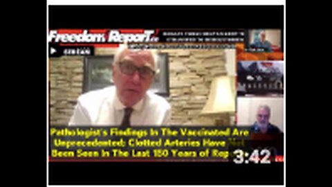 "Unprecedented Clotted Arteries in Vaccinated: First Observation in 150 Years, Pathologist Finds"