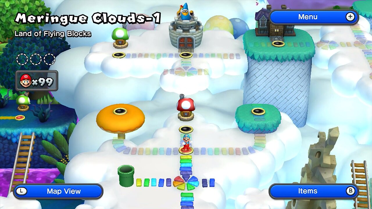 New Super Mario Bros. U (Meringue Clouds)