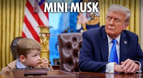 Elon Musk cheeky son X steals the show with Donald Trump in Oval Office