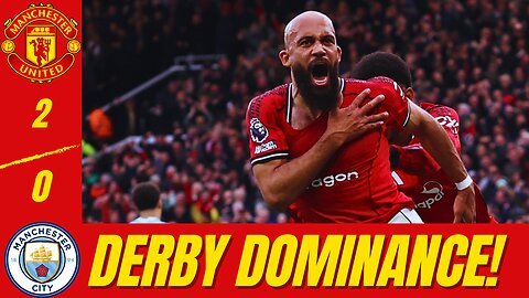 Man Utd 2-0 Man City — Carrick Off to Dream Start with Derby Win