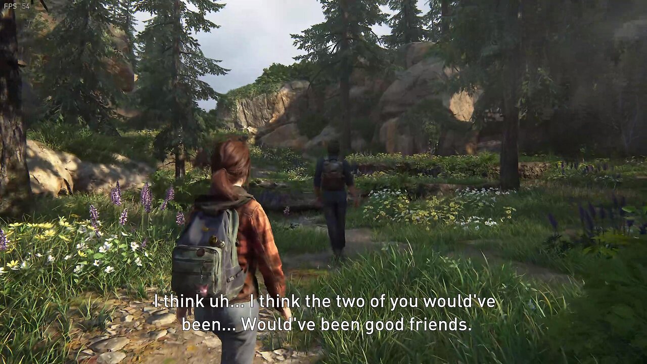 Why is Joel walking like a Woman