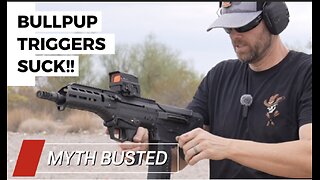 Mythbusting the Bullpup with the MDRX Part 3: Bullpup triggers are bad