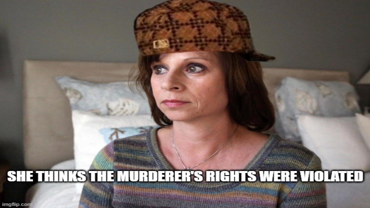 Woman who's mother was MURDERED speaks out in DEFENSE OF THE MURDERER?!?!?