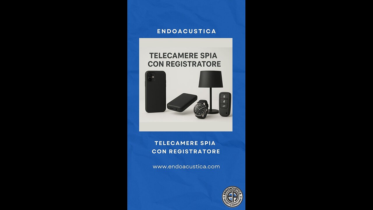 🔍 Vuoi sorvegliare con discrezione e sicurezza assoluta?