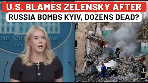 Trump Aide Blames Zelensky Hours After Russia's Huge Attack On Ukraine Capital Kyiv?| Putin
