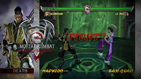 Mortal Kombat Deadly Alliance - Scorpion Arcade Playthrough