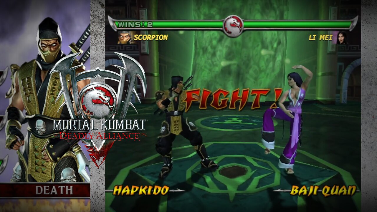 Mortal Kombat Deadly Alliance - Scorpion Arcade Playthrough