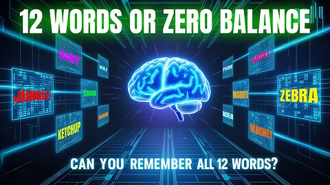 12-WORD VAULT!: Crypto Seed-Phrase Memory Gauntlet - 03