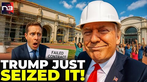 NOW: Trump Just SEIZED DC's Gateway - The First Thing He Ordered Will Make Liberals SCREAM