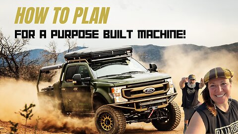 Ep03 How to plan for a purpose built machine !