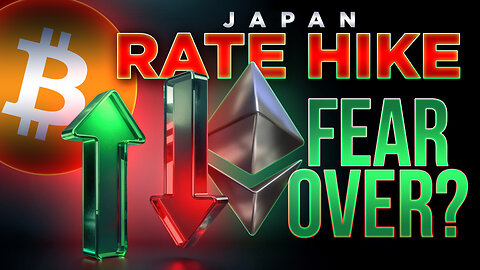 Japan Rate Hike Fears Over?📈Crypto Market Update
