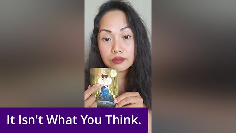 It Isn't What You Think...