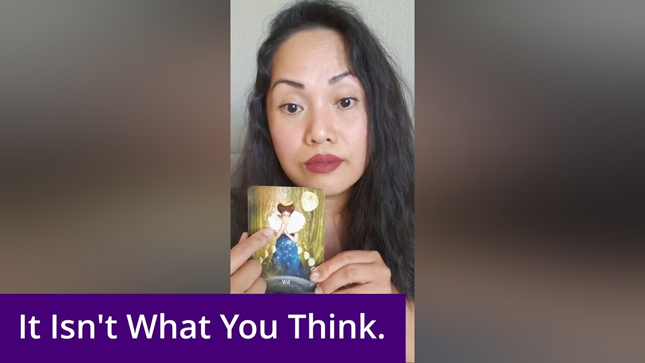 It Isn't What You Think...