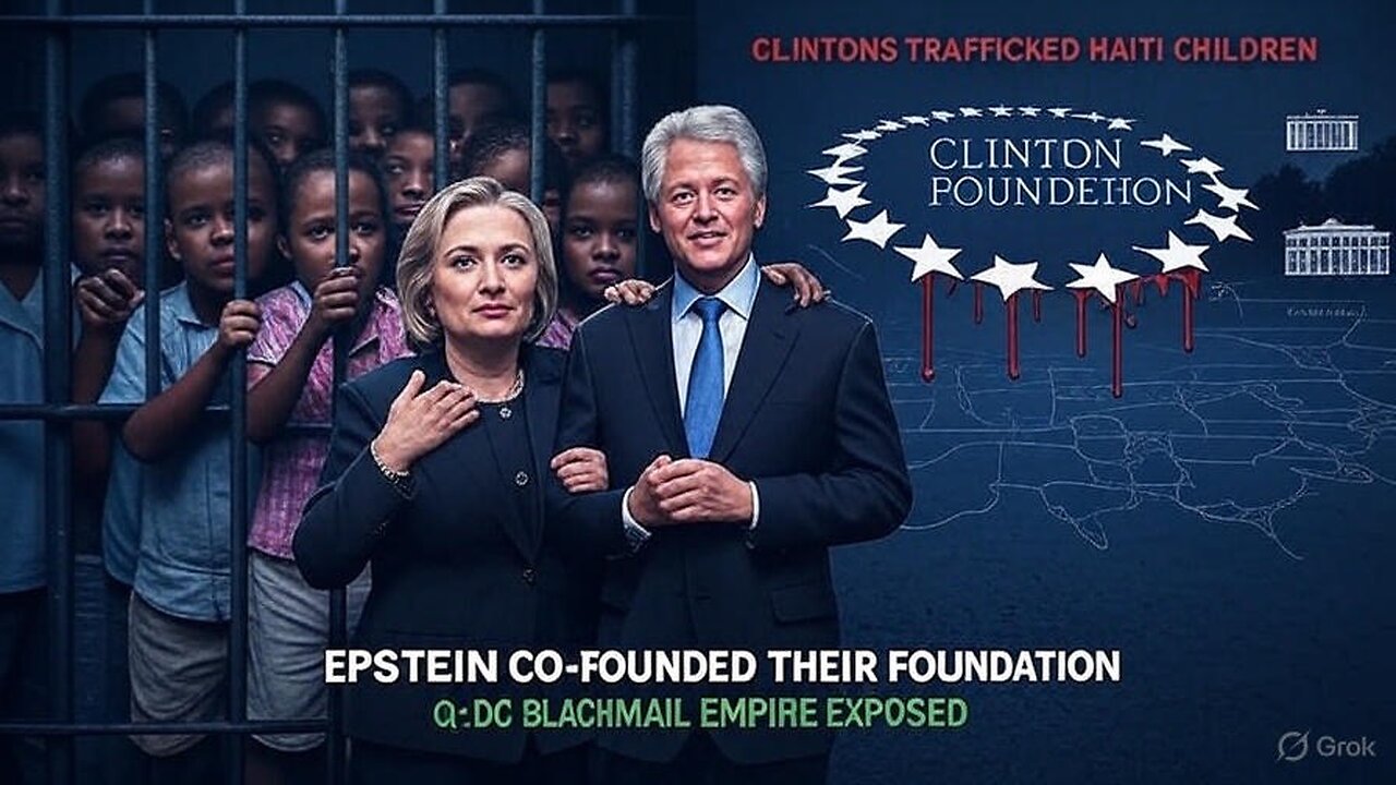 CLINTON FOUNDATION HELL: Child Trafficking, Epstein Links & DC Blackmail Exposed (Q's Final Warning)