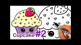 How to Draw a Cutie Cupcake #2