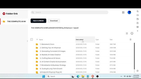 (courseslibrary.com)Ai Samson - The Complete AI Influencer System + Upsell