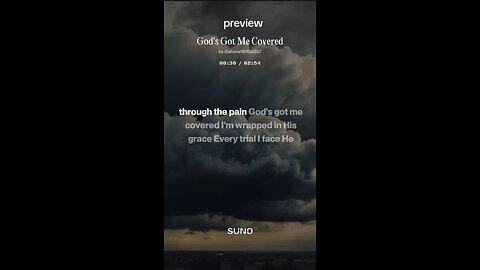 God's got me covered