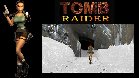 Tomb Raider (1996) PS1 – Level 1 “The Caves” Full Gameplay