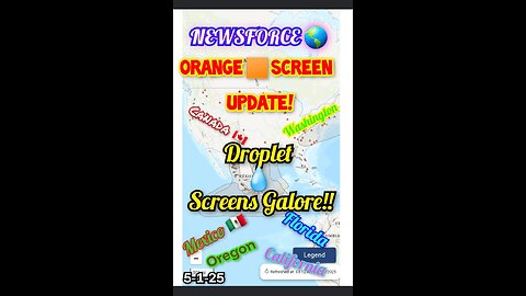 NEWSFORCE 🌎 D.U.P.O.W. REPORT! 📕 Fires 🔥 DUMBS 🕳 & Orange 🟧 Screens! Watch the Water !💧 5-1-25