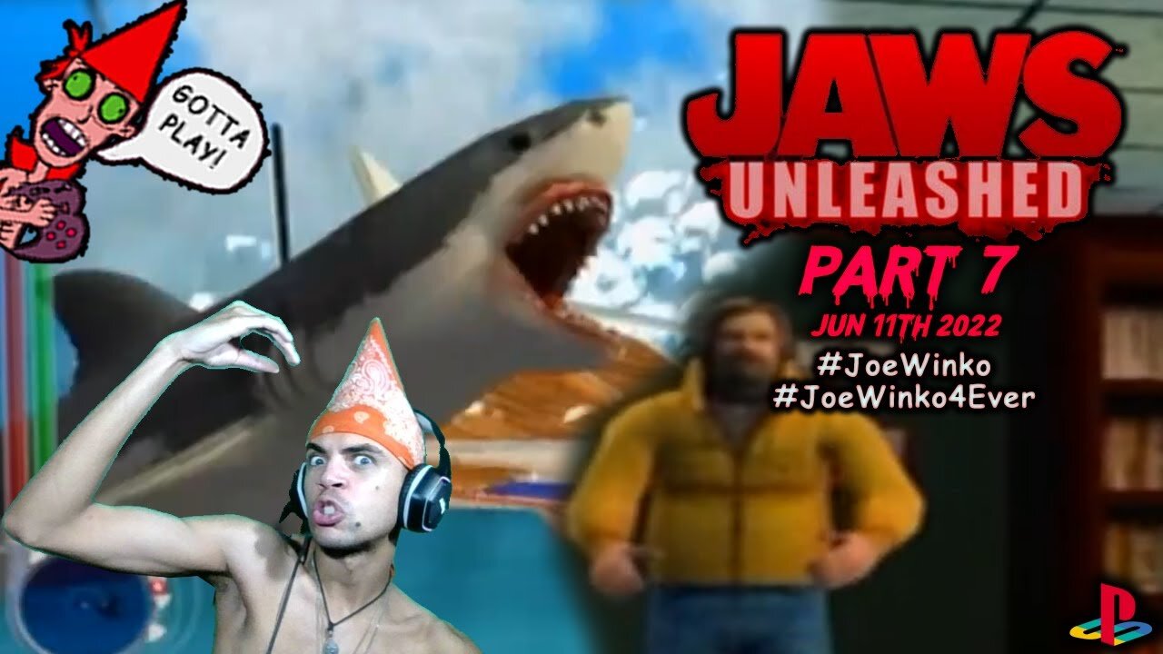 Jaws Unleashed (Part 7) - PS2 Gaming Livestream (Jun 11th 2022) - Joe Winko