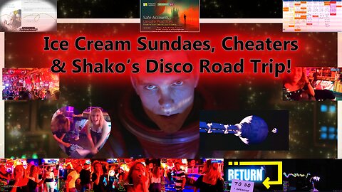 Clownsday Chaos: Ice Cream Sundaes, Cheaters & Shako’s Disco Road Trip!