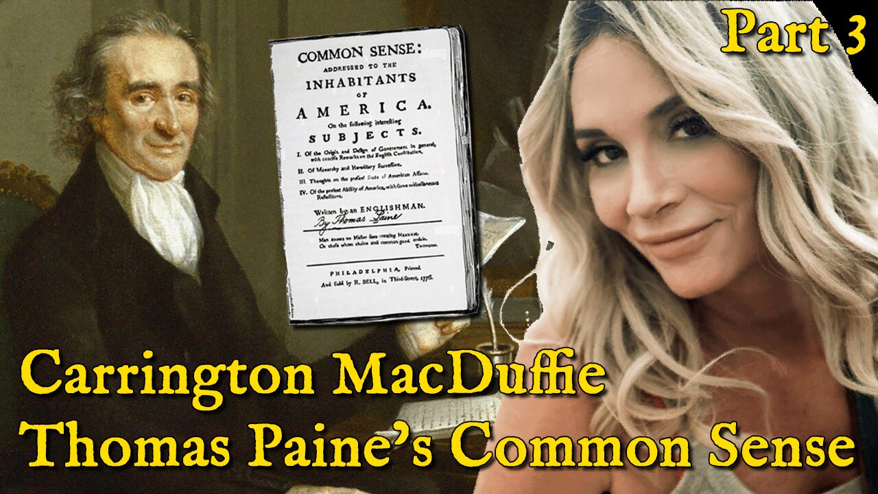 A Live Reading of Thomas Paine's Common Sense | LIVESTREAM BEGINS at 5 PM EDT