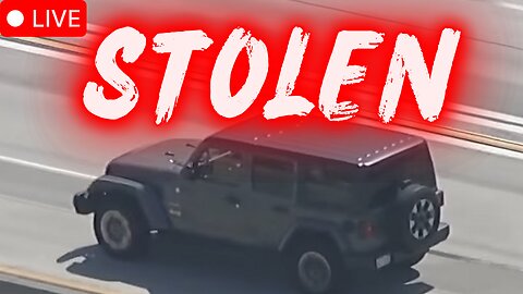 Live Police Chase!! STOLEN CAR. JOIN NOW! Los Angeles. California.