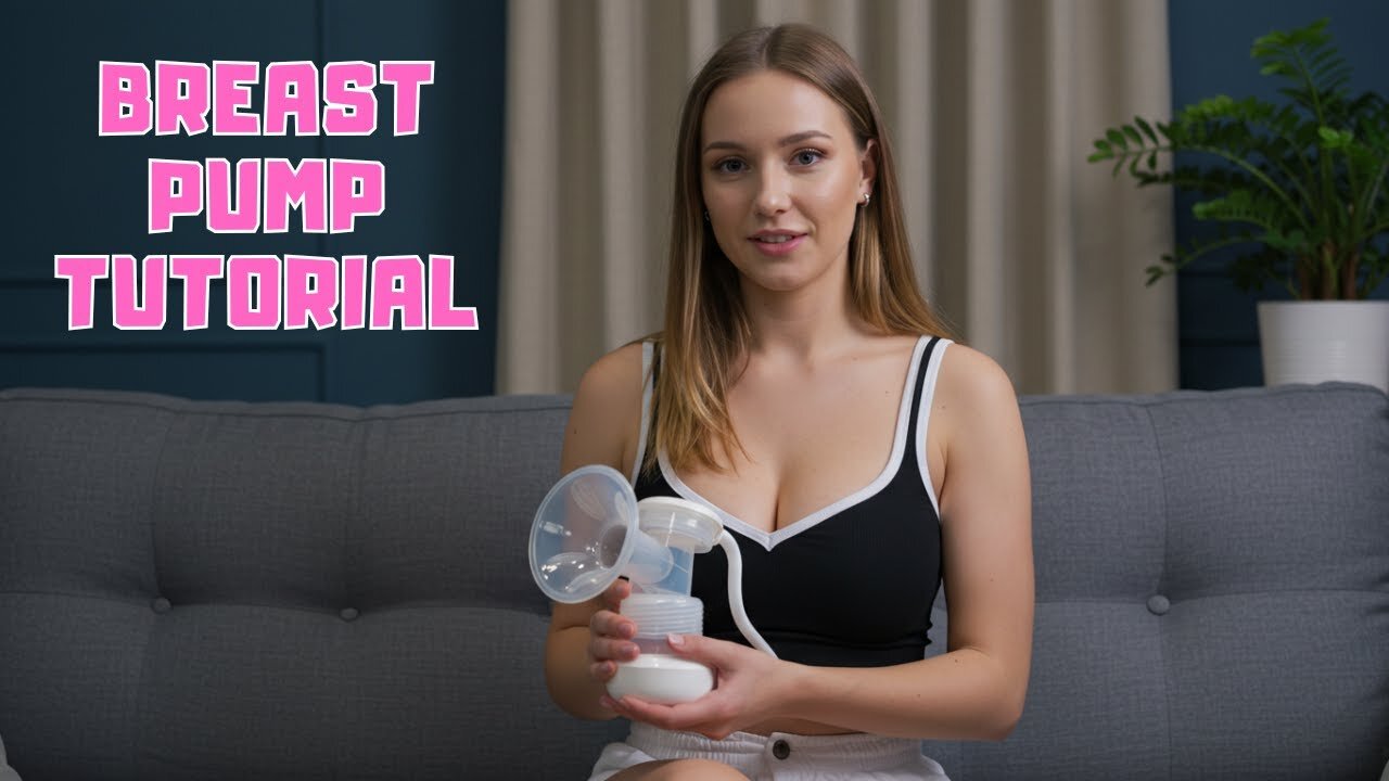 [4K] Breastfeeding with Luna | Tips & Breast Pump Tutorial | Pump With Me