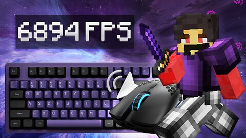 [1000fps] SLEEPY Bedwars ASMR Keyboard + Mouse Sounds | HYPIXEL BEDWARS