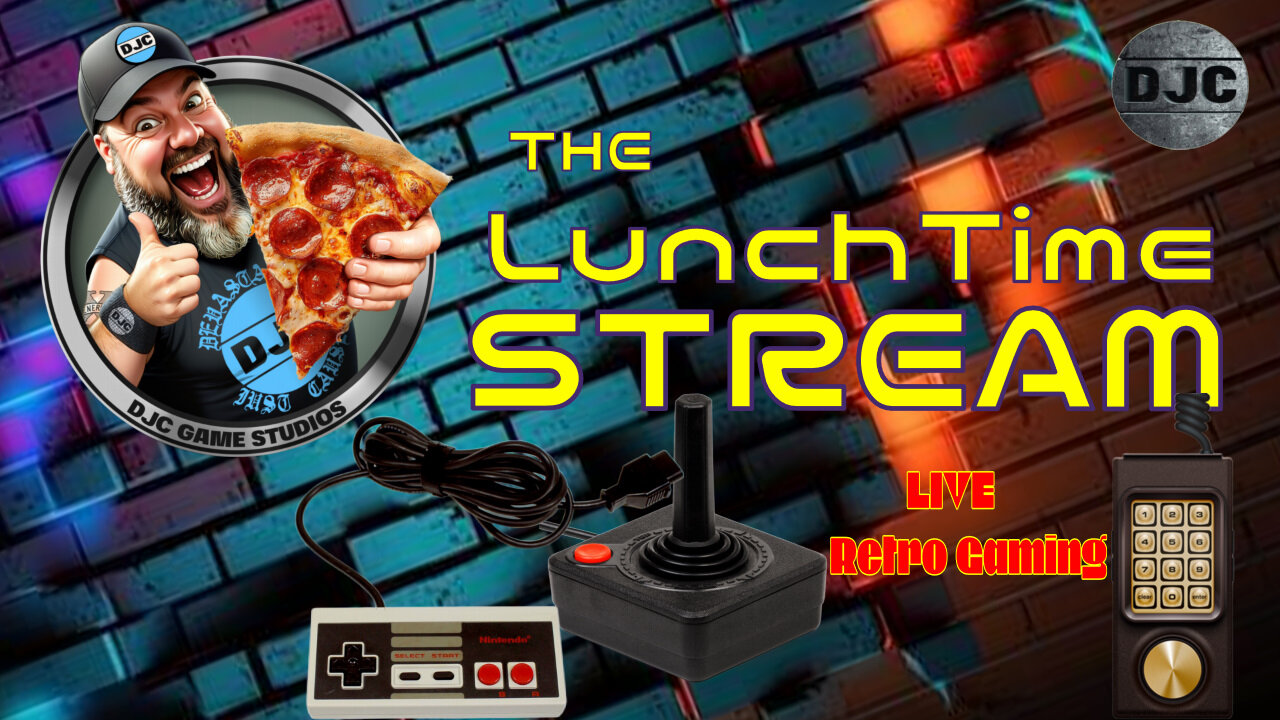 The LuNcHTiMe StReAm - LIVE Retro Gaming with DJC