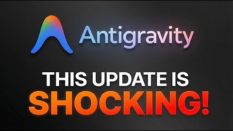 NEW Antigravity 2.0 + FREE AI Agents Update is INSANE!