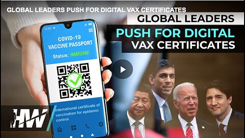 "G20 Summit Used to Advocate for Digital COVID-19 Vaccine Certificates by Leaders"
