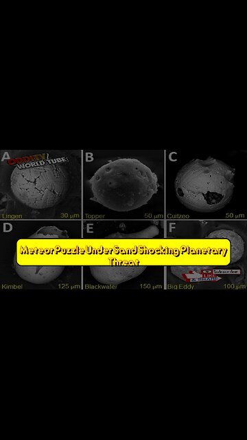 Meteor Puzzle Under Sand: Shocking Planetary Threat #Meteor #Discovery #Science