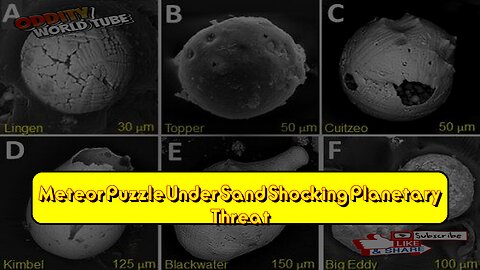 Meteor Puzzle Under Sand: Shocking Planetary Threat #Meteor #Discovery #Science