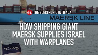 Shipping giant Maersk supplies Israel with warplanes, with Kaleem Hawa and Nadya Tannous