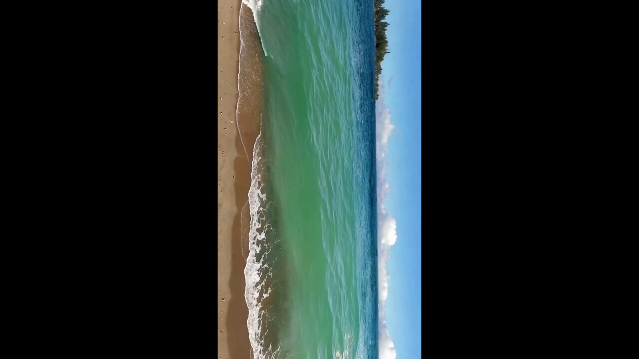 Stress relief at beach