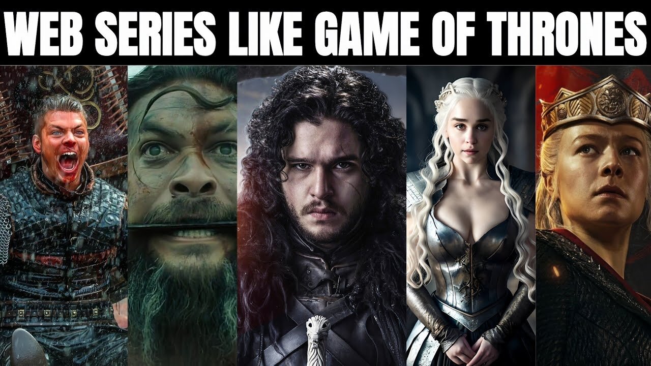 Top 10 Web series like game of thrones | series like game of thrones