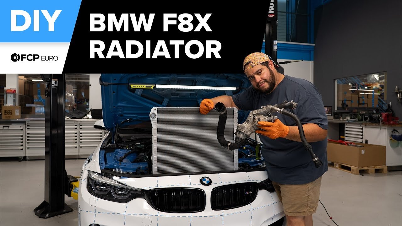 BMW M4 Radiator Replacement DIY (2015-2020 BMW F82, F83 M4, F80 M3, F87 M2 CS, Comp)