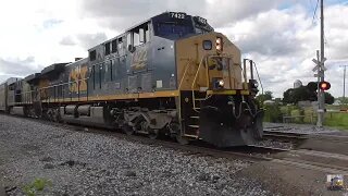 CSX Trains from Sterling, Ohio May 31, 2025 Part 3