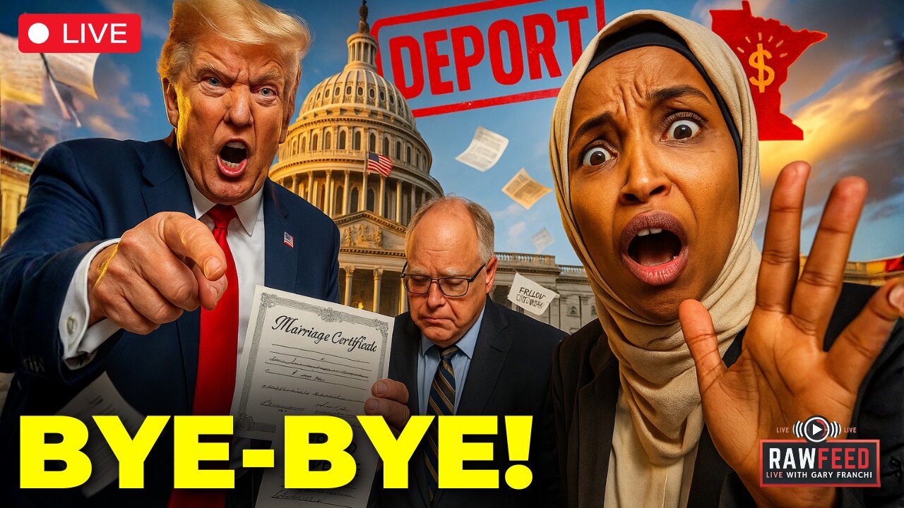 🚨LIVE: Biden Kills! Tampon Tim Exposed! Omar Go BYE-BYE! Deep State Strikes!