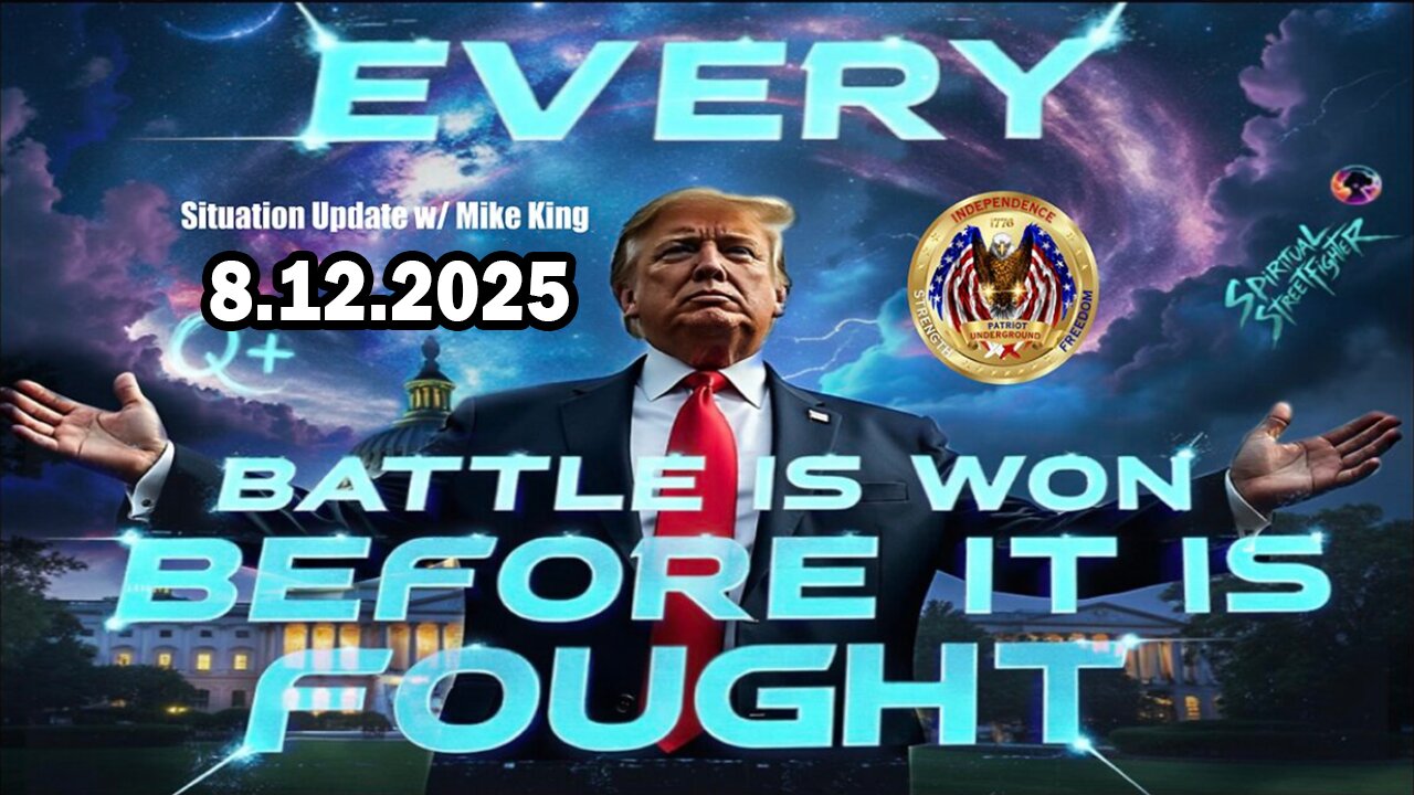 Patriot Underground & Mike King BIG Intel Aug 12: Trumps Historic Move To Federalize DC