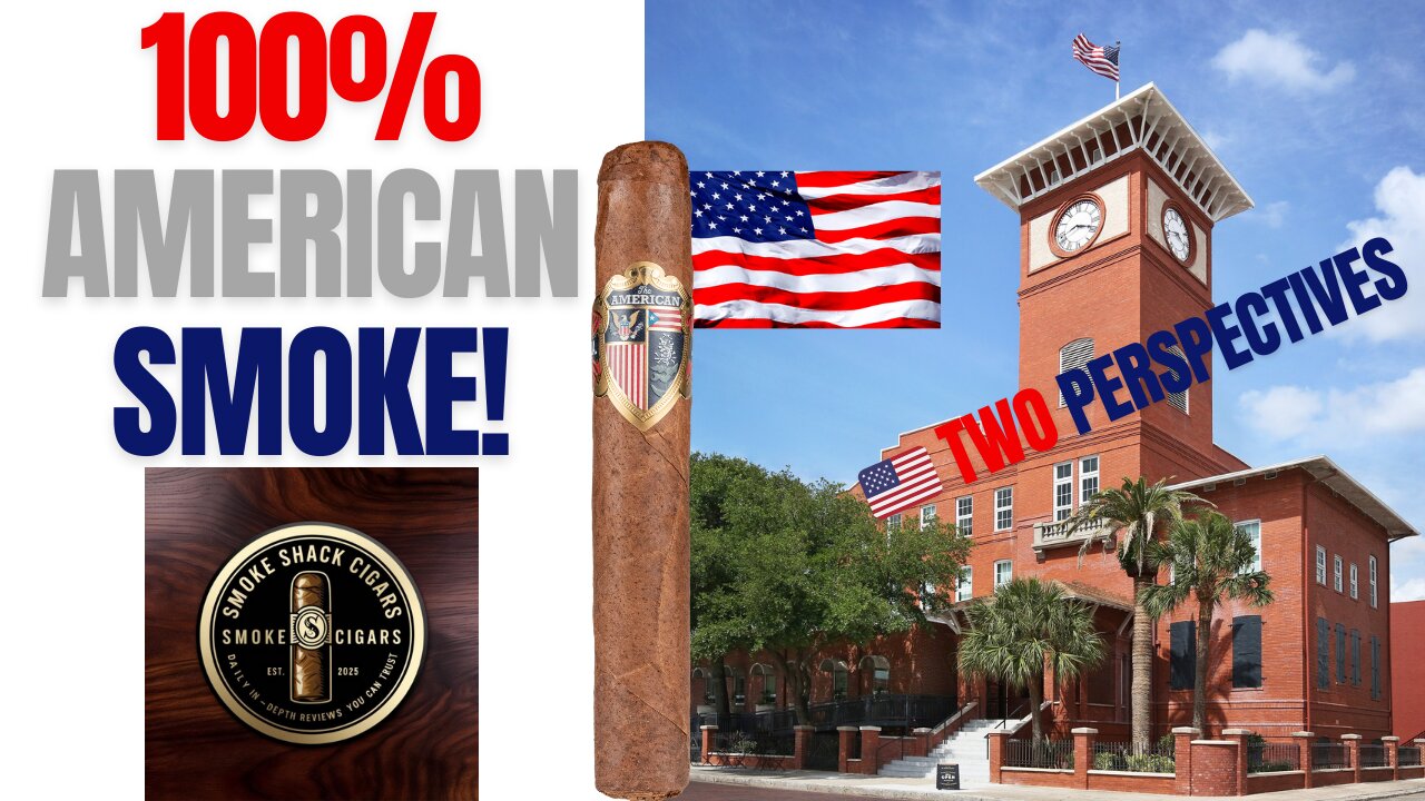 Two Perspectives: 100% American Cigar! 🇺🇸 JC Newman The American Review