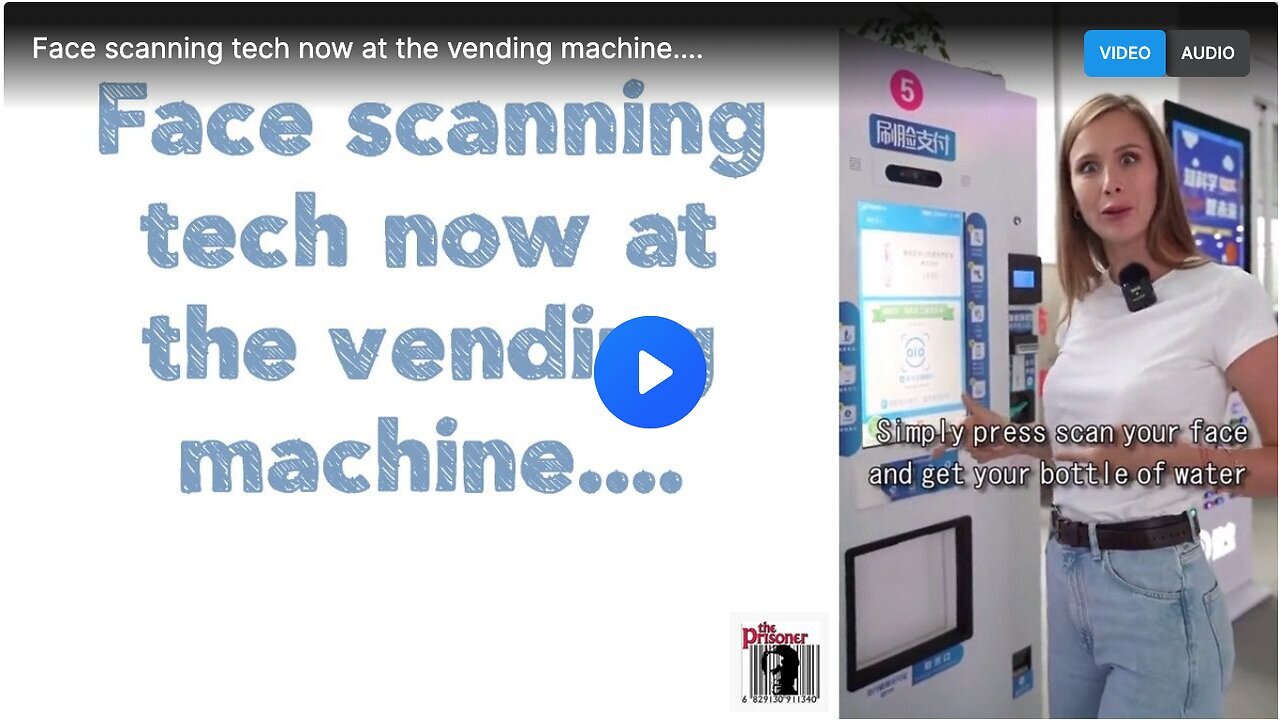 "Vending Machines Now Equipped with Face Scanning Technology"