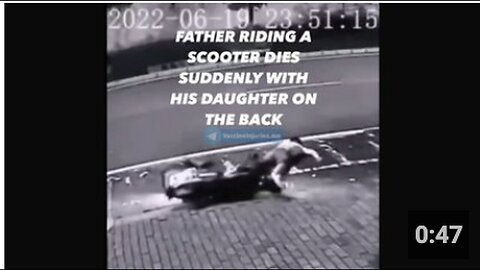 "2022: Father Unexpectedly Dies While Riding Scooter with Daughter"