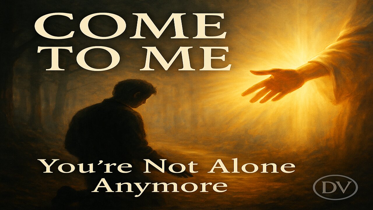 You’re Not Alone — Jesus Said “Come to Me” | Matthew 11 Motivation