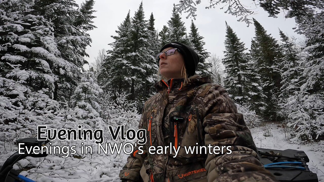 Evening Vlog | Early Winters in NWO